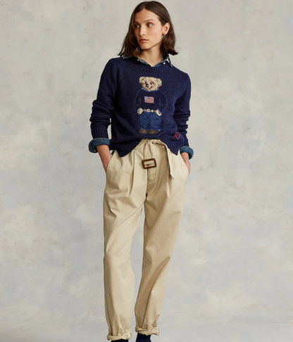 R&L® Sweater | Round Neck Linen