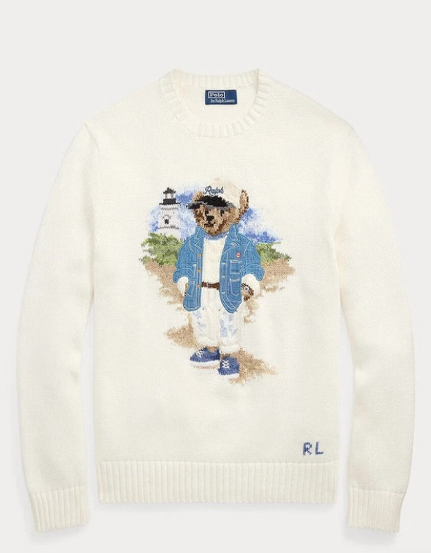 R&L® Sweater | Blue Bear